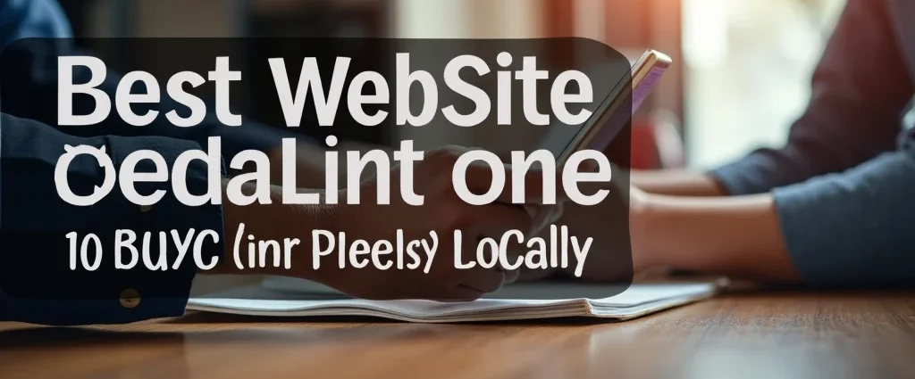 The image shows diverse people interacting happily, browsing items for local buying and selling websites.